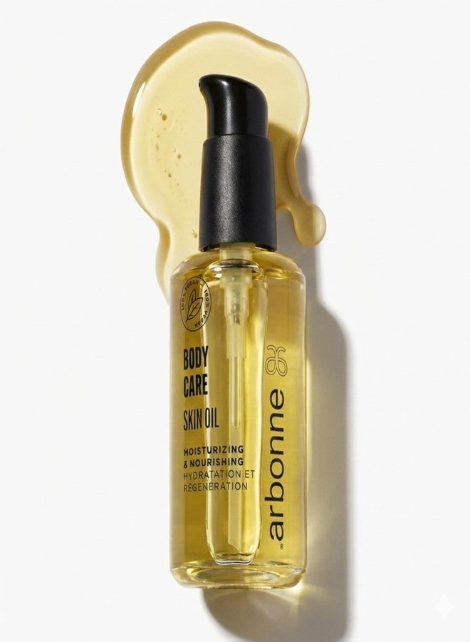 Arbonne BodyCare Skin Oil – Lightweight Moisturizing Blend with Omega Fatty Acids, Hyaluronic Acid, & Essential Oils for Hydration, Radiance, Smooth Skin, Firmness, & Spa-Like Sensory Experience - Image 1